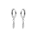 Oorringen Veer - 925 zilver