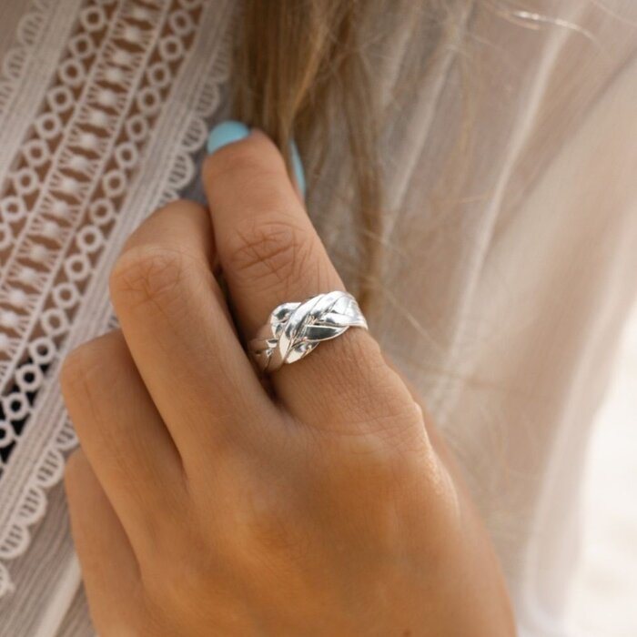 Puzzle ring - 925 zilver