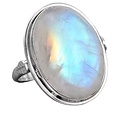 Moonlight Feather ring - 925 zilver