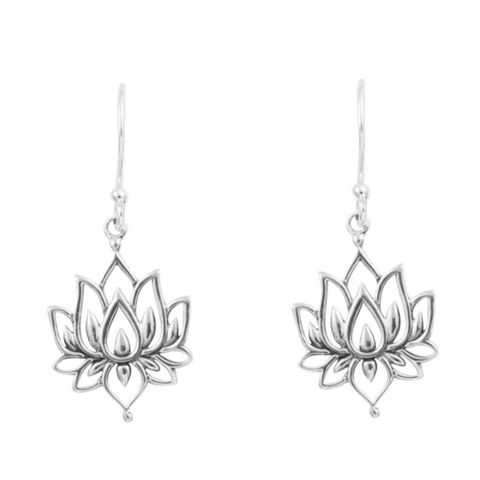White Lotus oorhangers