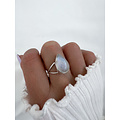 Moonlight Drop ring - 925 zilver