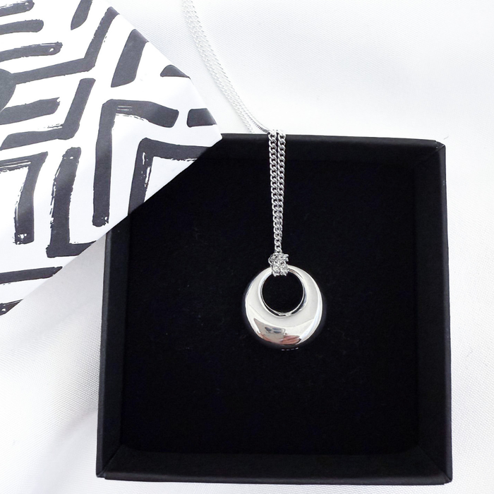 River Flow ketting - 925 zilver