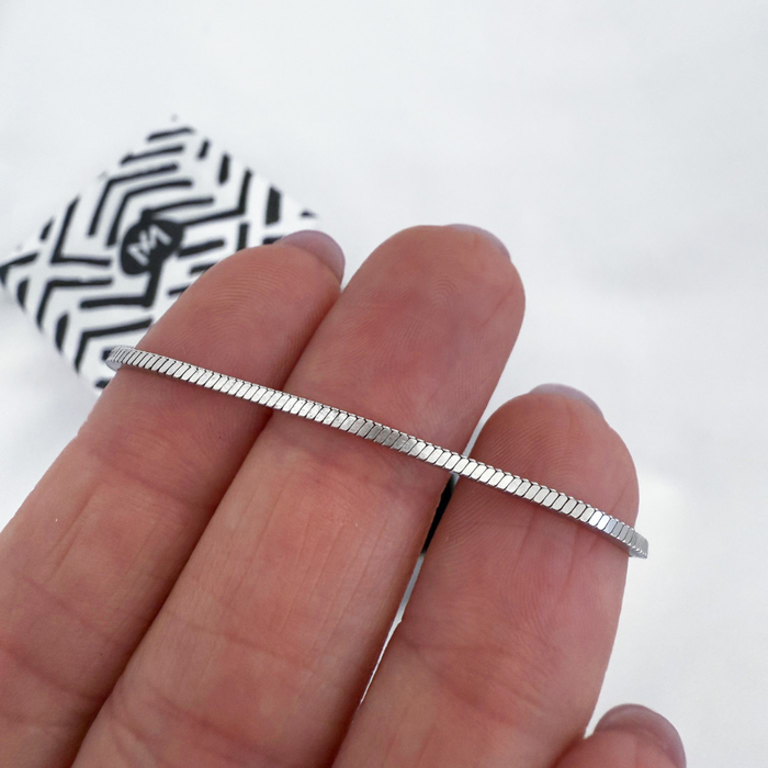 Shadow Snake ketting - 925 zilver