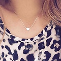 Heart necklace - 925 zilver