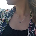 Heart necklace - 925 zilver