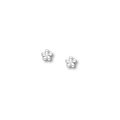 Petal studs - 952 zilver