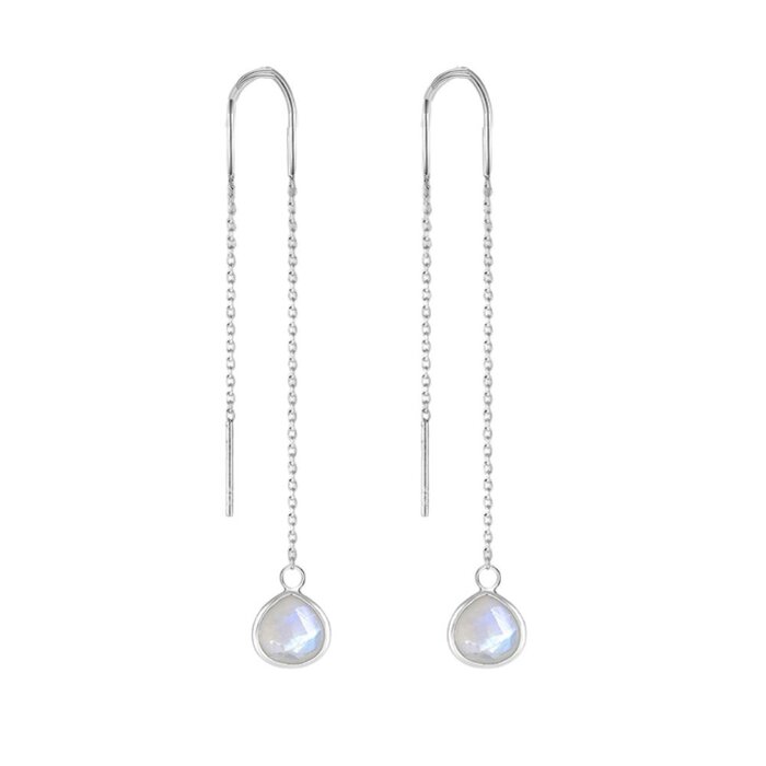 Earthreader moonstone - 925 zilver