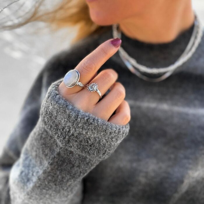 Soluna ring - 925 zilver
