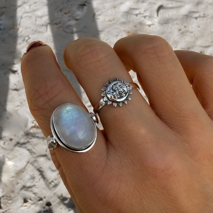 Soluna ring - 925 zilver