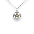 Ketting Flower Labradorite - 925 zilver