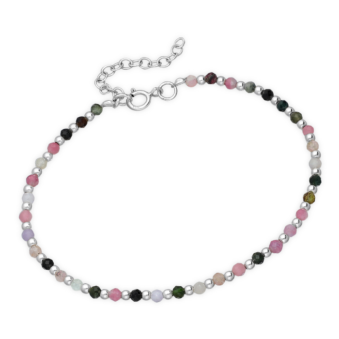 Toermalijn Edelsteen armband Sophie - 925 zilver