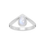 V-ring Moonstone - 925 zilver