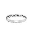 Weave ring - 925 zilver