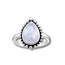 Maansteen ring Ilena - 925 zilver