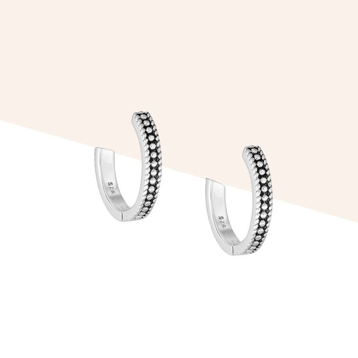 Bali Hoops India - 925 zilver