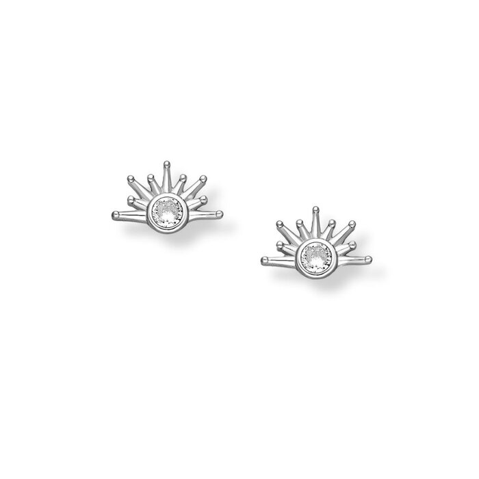 Sol studs - 925 zilver
