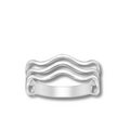 Ring Triple Wave - 925 zilver