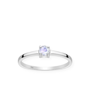 Maansteen ring Nora - 925 zilver