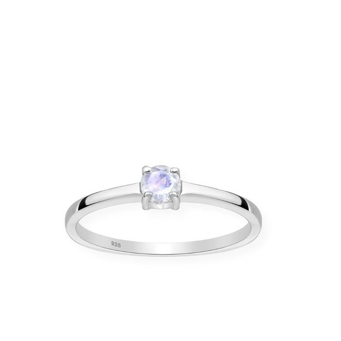 Maansteen ring Nora - 925 zilver