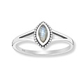 Aura Labradorite ring - 925 zilver