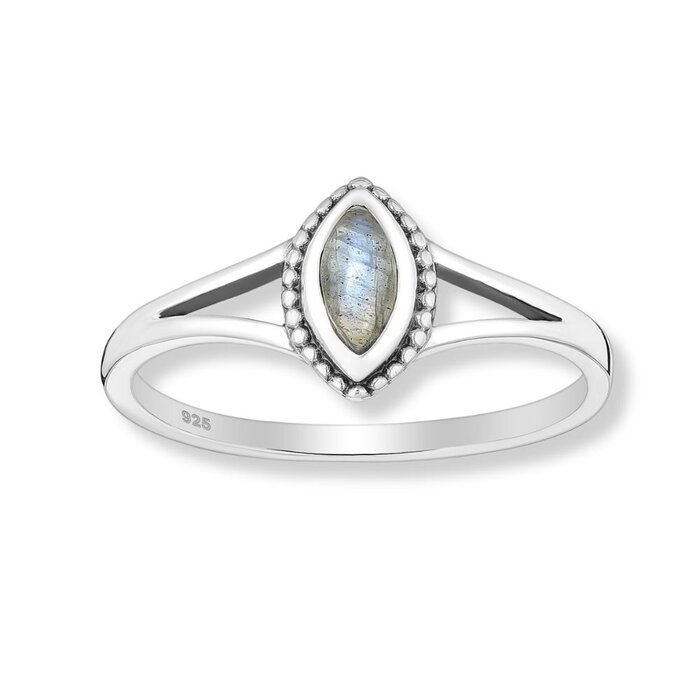 Aura Labradorite ring - 925 zilver
