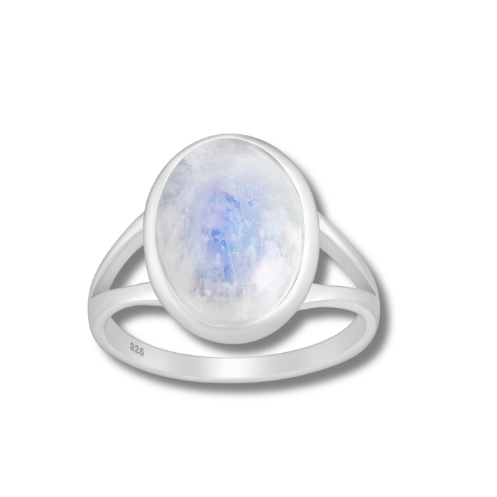 Maansteen ring Bonita -  925 zilver