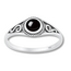 Sierra Onyx  ring - 925 zilver