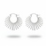 Sunray hoops - 925 zilver