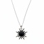 Onyx Sun ketting - 925 zilver
