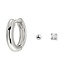 Basic set oorbellen - 925 zilver
