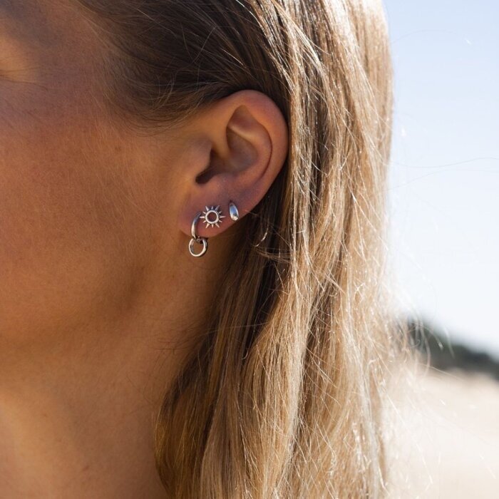 Sunshine oorbellenset - 925 zilver