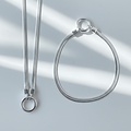Bold Circle Sieradenset - 925 zilver