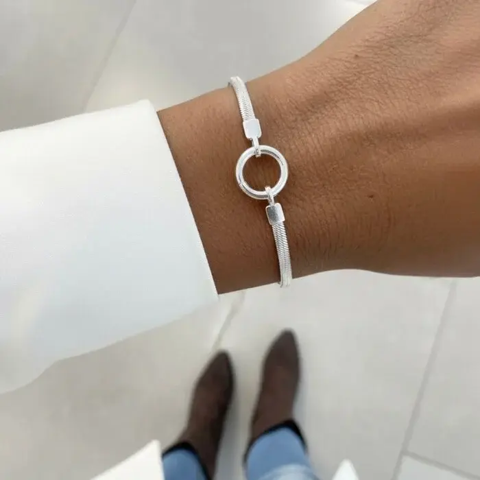 Bold Circle Sieradenset - 925 zilver