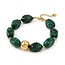 Bold Beads Bracelet - Emarald Green