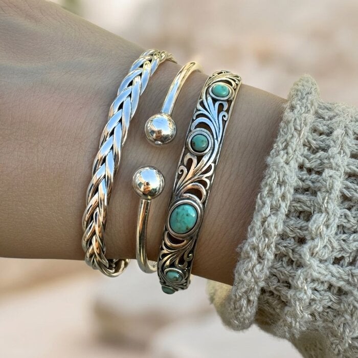 Balance Bangle - 925 zilver