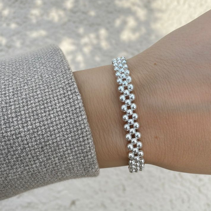 Whisper armband - 925 zilver