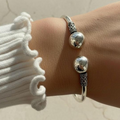 Bali Balance Bangle - 925 zilver