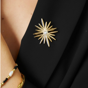 Broche Sunara - goud