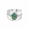 Percy Turquoise ring - 925 zilver