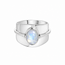 Percy Moonstone ring - 925 zilver