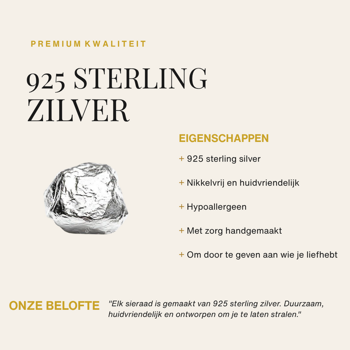 Percy Moonstone ring - 925 zilver