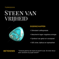 Oorknopjes Turquoise Glow - 925 zilver