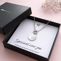 Pure Coin ketting - zilver
