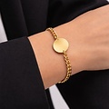 Bold Coin armband - goud