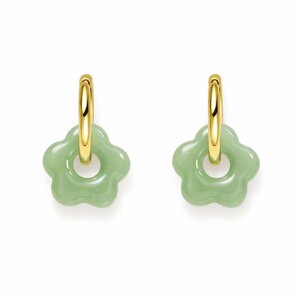 Daisy Green oorbellen - goud