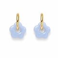 Daisy Blue oorbellen - goud