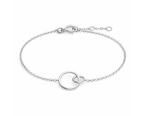 Armband Double Karma - 925 zilver