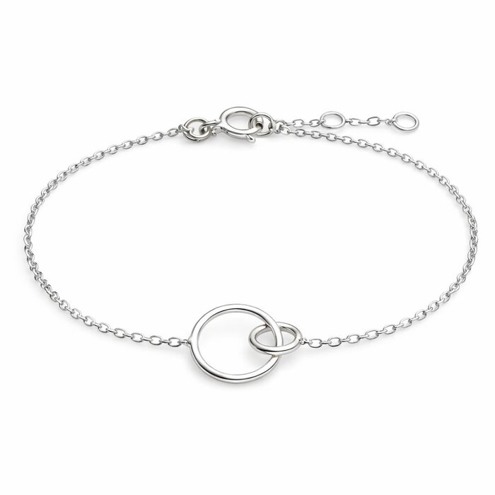 Armband Double Karma - 925 zilver