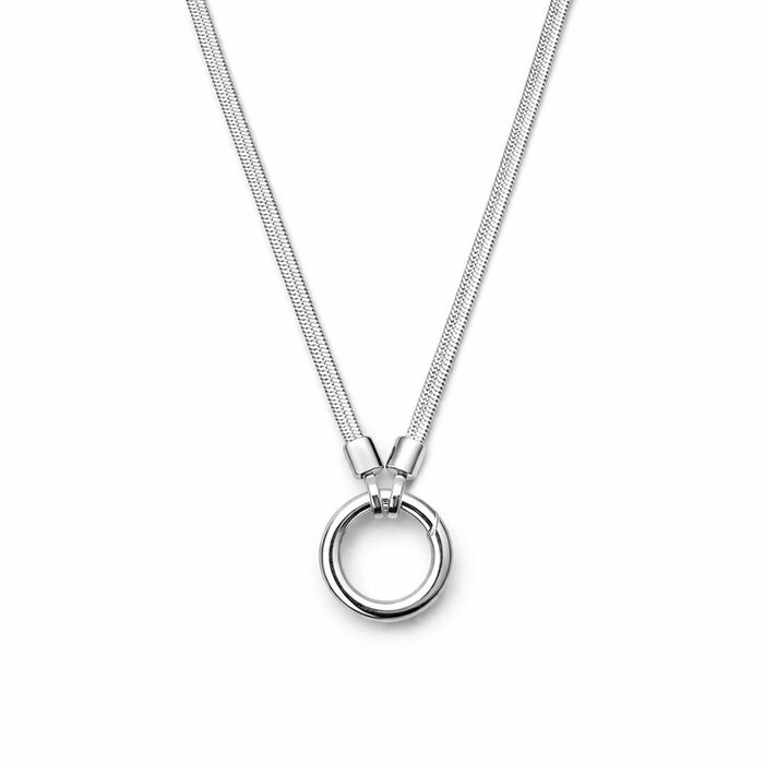 Ketting Bold Circle - 925 zilver