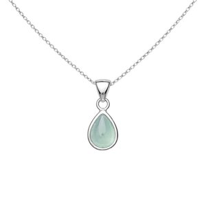 Ketting Aquamarijn - 925 zilver